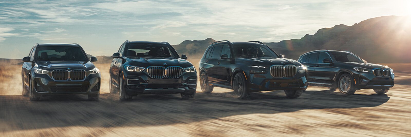 BMW X family SUVs